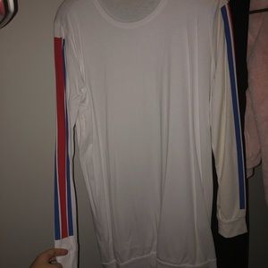 White long sleeve shirt or shirt dress